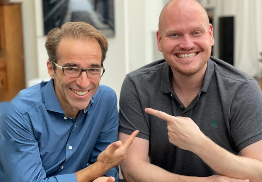 Die Gründer Helmut Fortunato und Joachim Merten